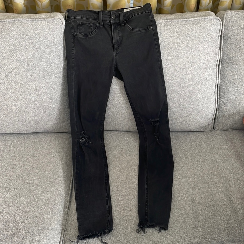Rag & Bone black jean stretch leggings